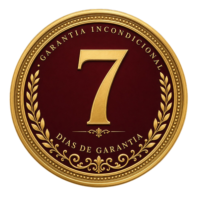 Selo de 7 dias de garantia incondicional